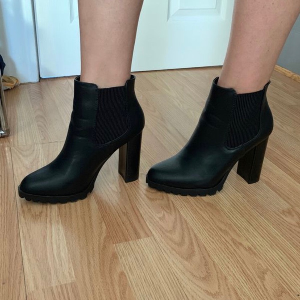 Black booties
